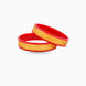 Gold Plated Wide Timeless Pola Bangle Set