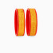 Gold Plated Wide Classic Pola Bangle Set