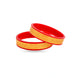 Gold Plated Wide Wedding Pola Bangle Set