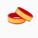 Gold Plated Wide Cultural Pola Bangle Set