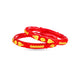 Gold Plated Heart Blossom Pola Bangle Set