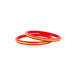 Gold Plated Slim Beaded Pola Bangle Set