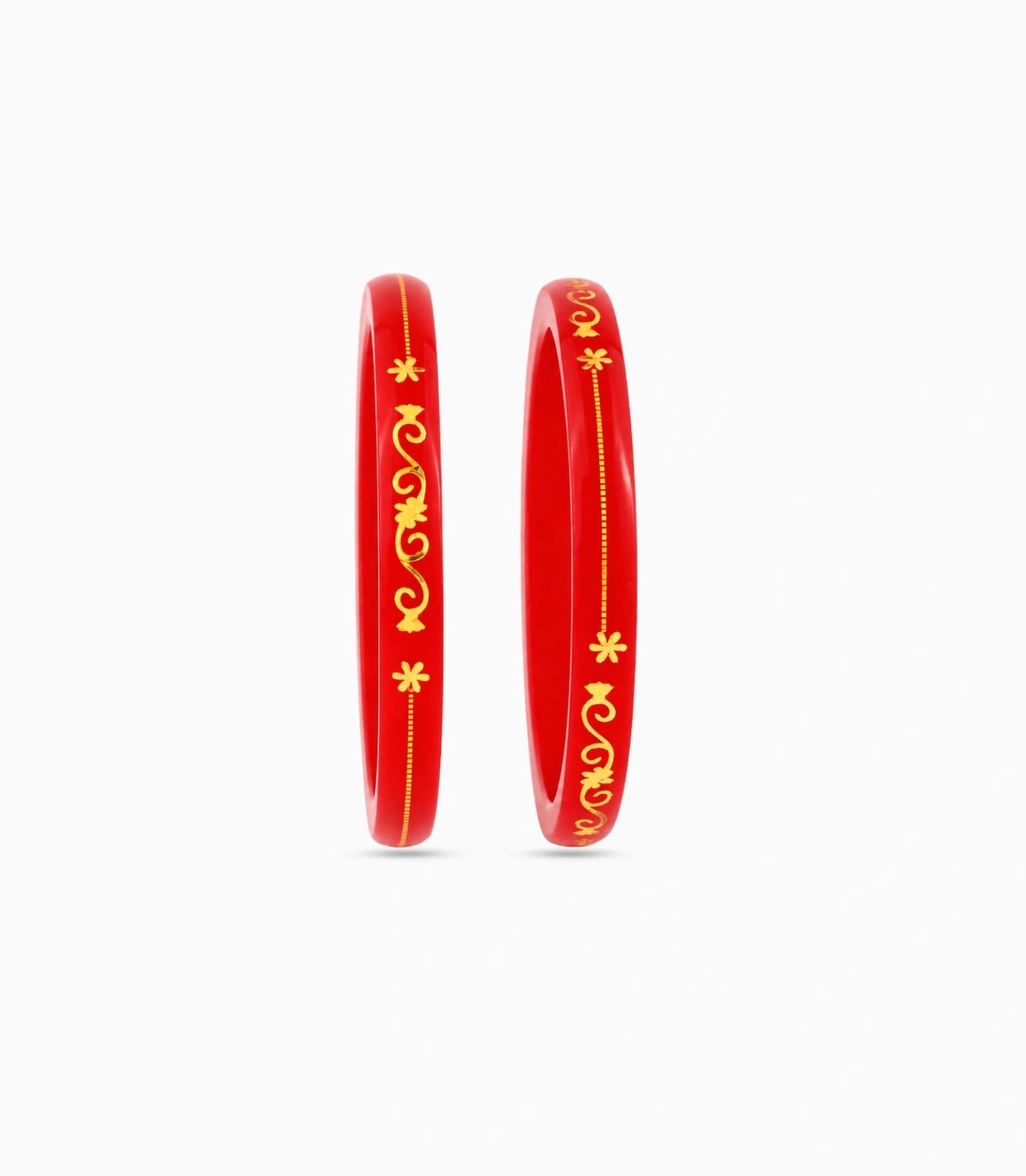 Gold Plated Chic Pola Bangle Set