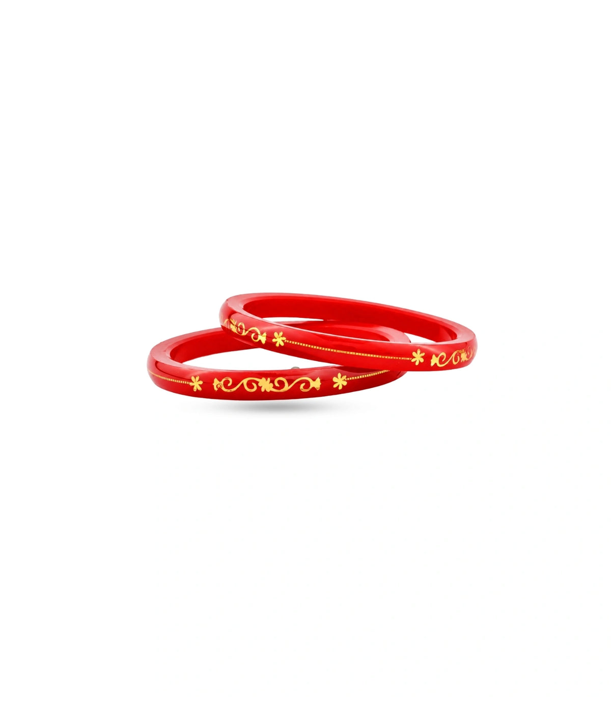 Gold Plated Chic Pola Bangle Set