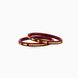 Gold Plated Maroon Classic Pola Bangle Set