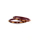 Gold Plated Maroon Delicate Pola Bangle Set