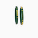 Gold Plated Shiny Green Pola Bangle Set