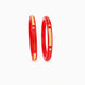 Gold Plated Shiny Red Pola Bangle Set
