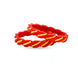 Gold Plated Red Wide Pola Bangle Set
