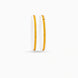 Gold Plated White Classic Pola Bangle Set