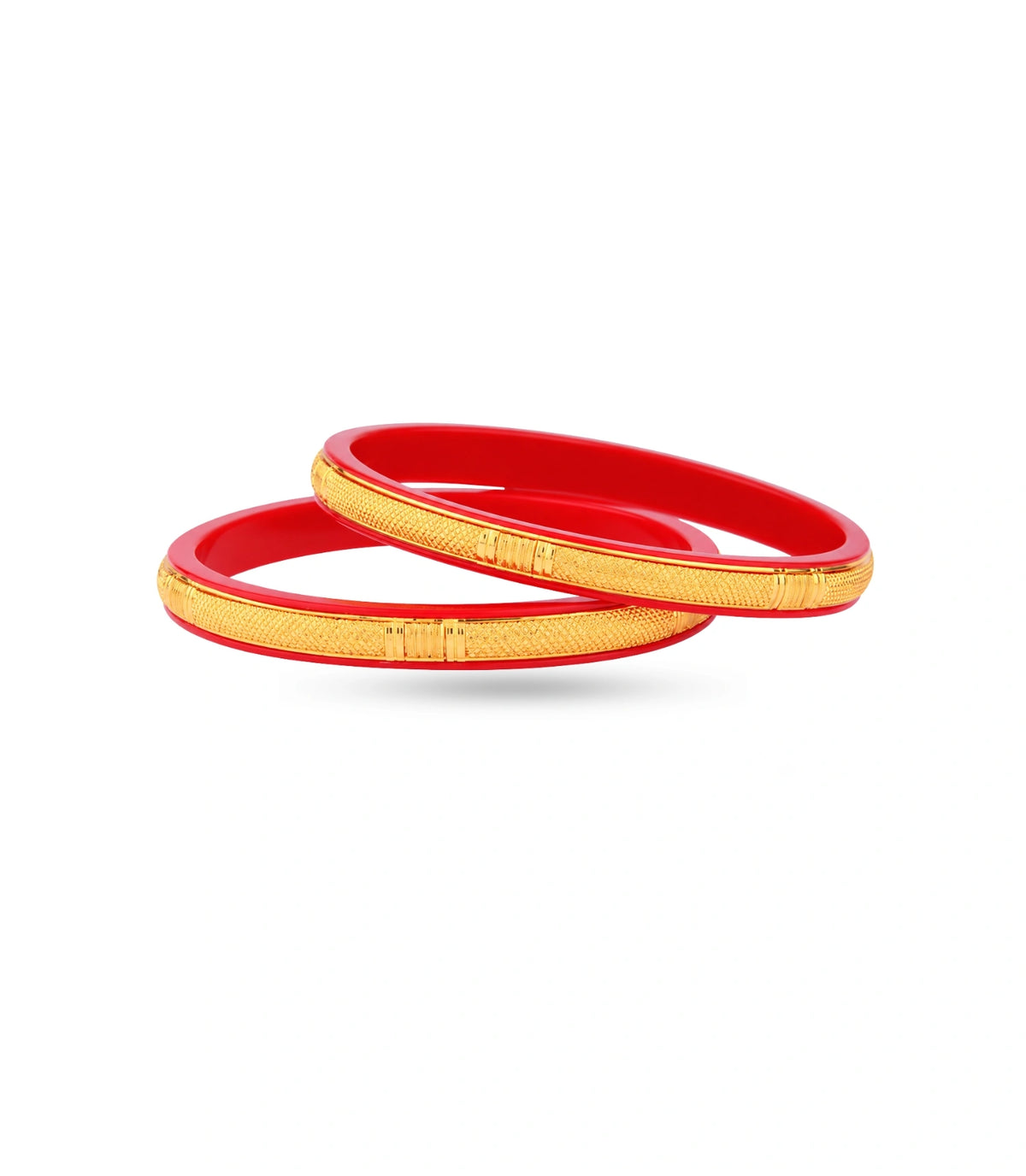 Gold Plated Iconic Pola Bangle Set
