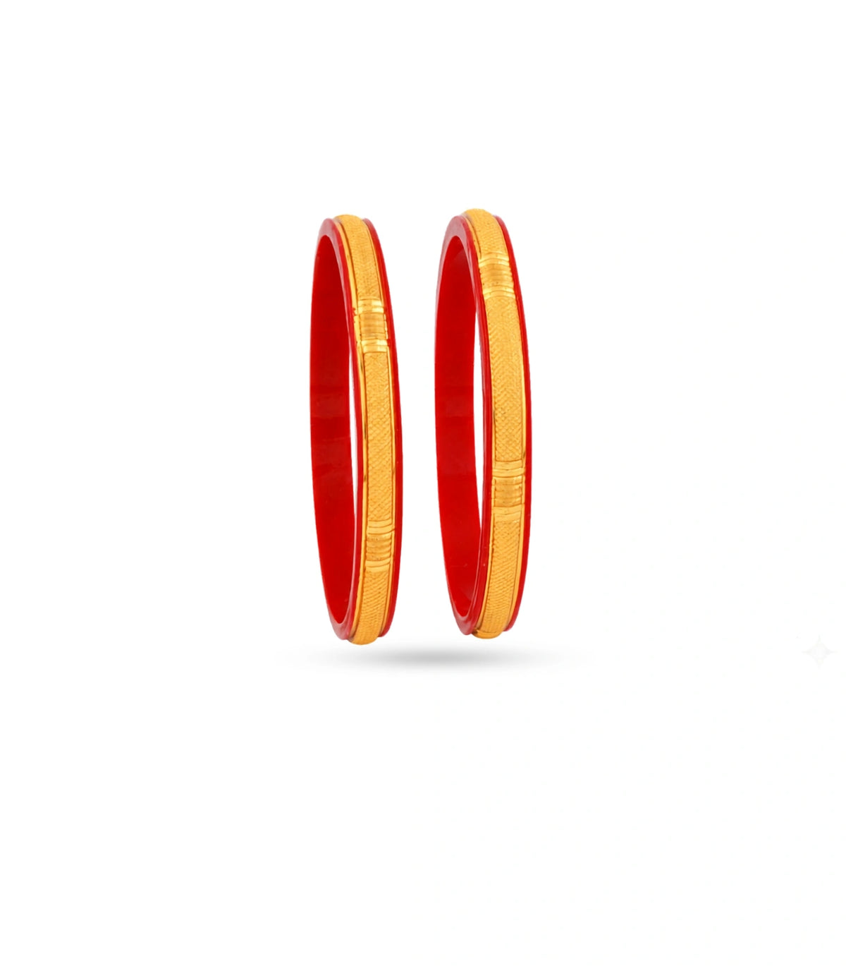Gold Plated Iconic Pola Bangle Set