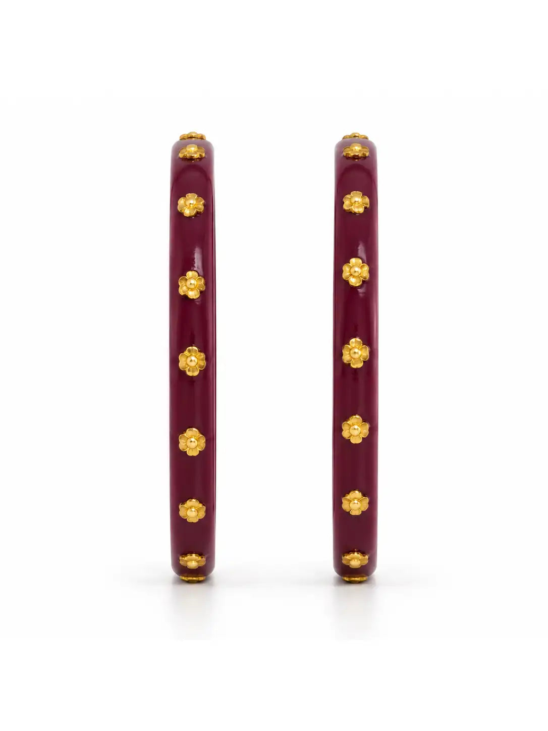 Gold Plated Royal Collection Pola Bangle Set