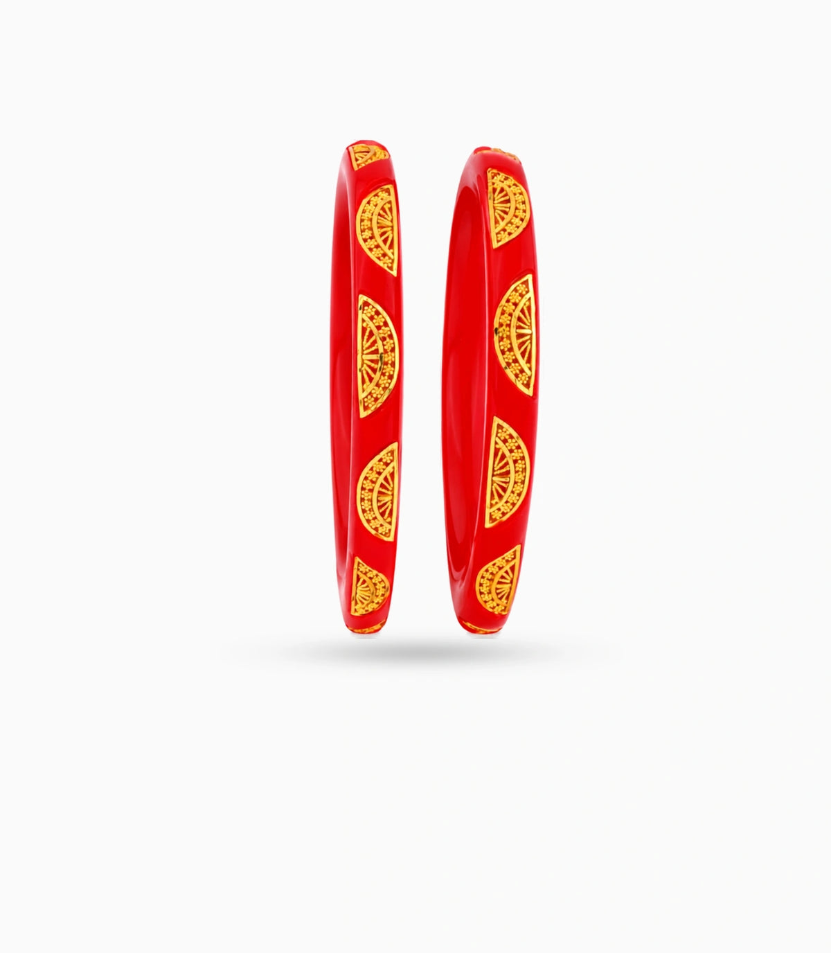 Gold Plated Prestige Pola Bangle Set