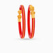 Gold Plated Bengali Heritage Pola Bangle Set