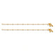 Gold Plated Everyday Ball Anklet