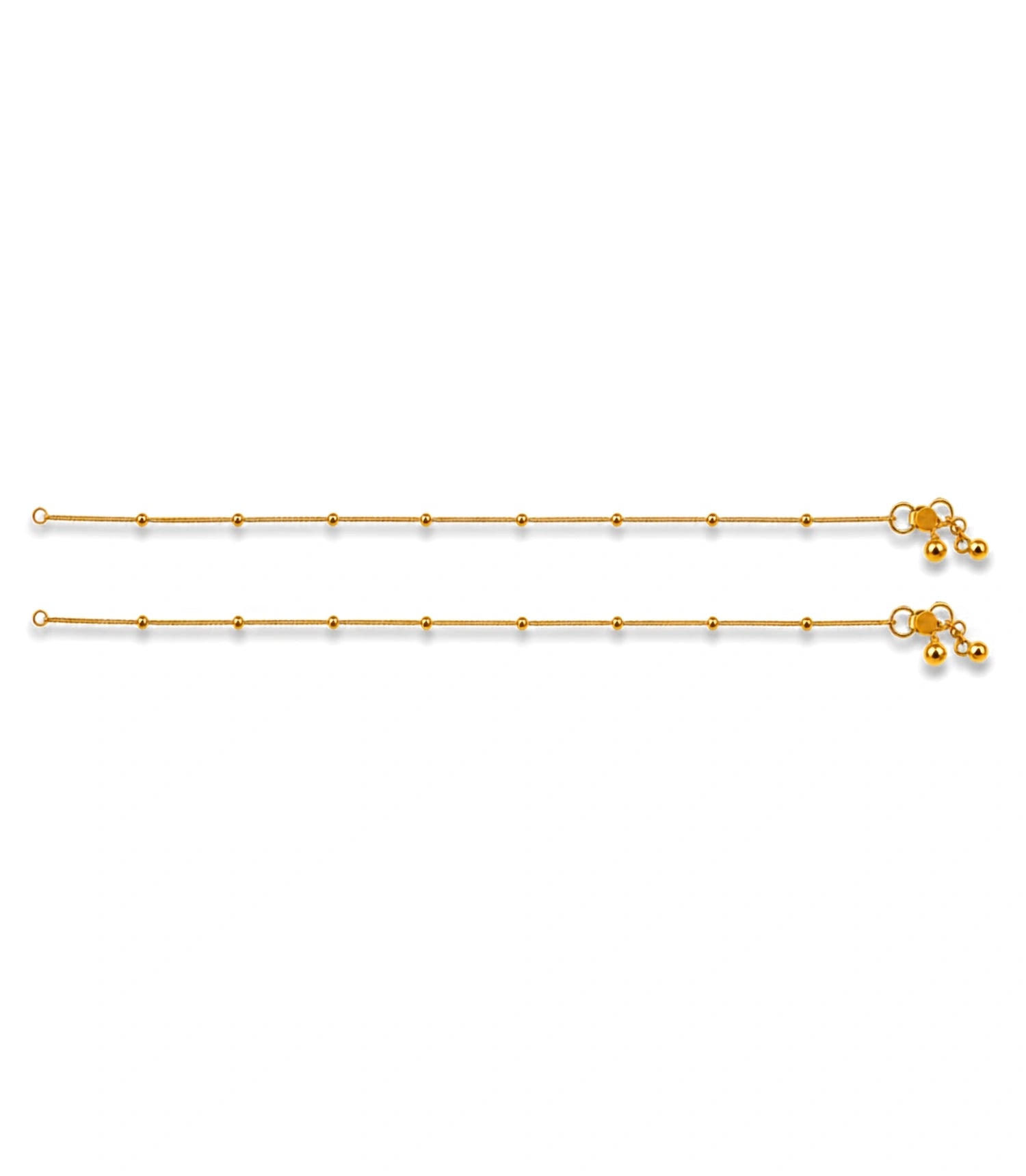 Gold Plated Everyday Ball Anklet