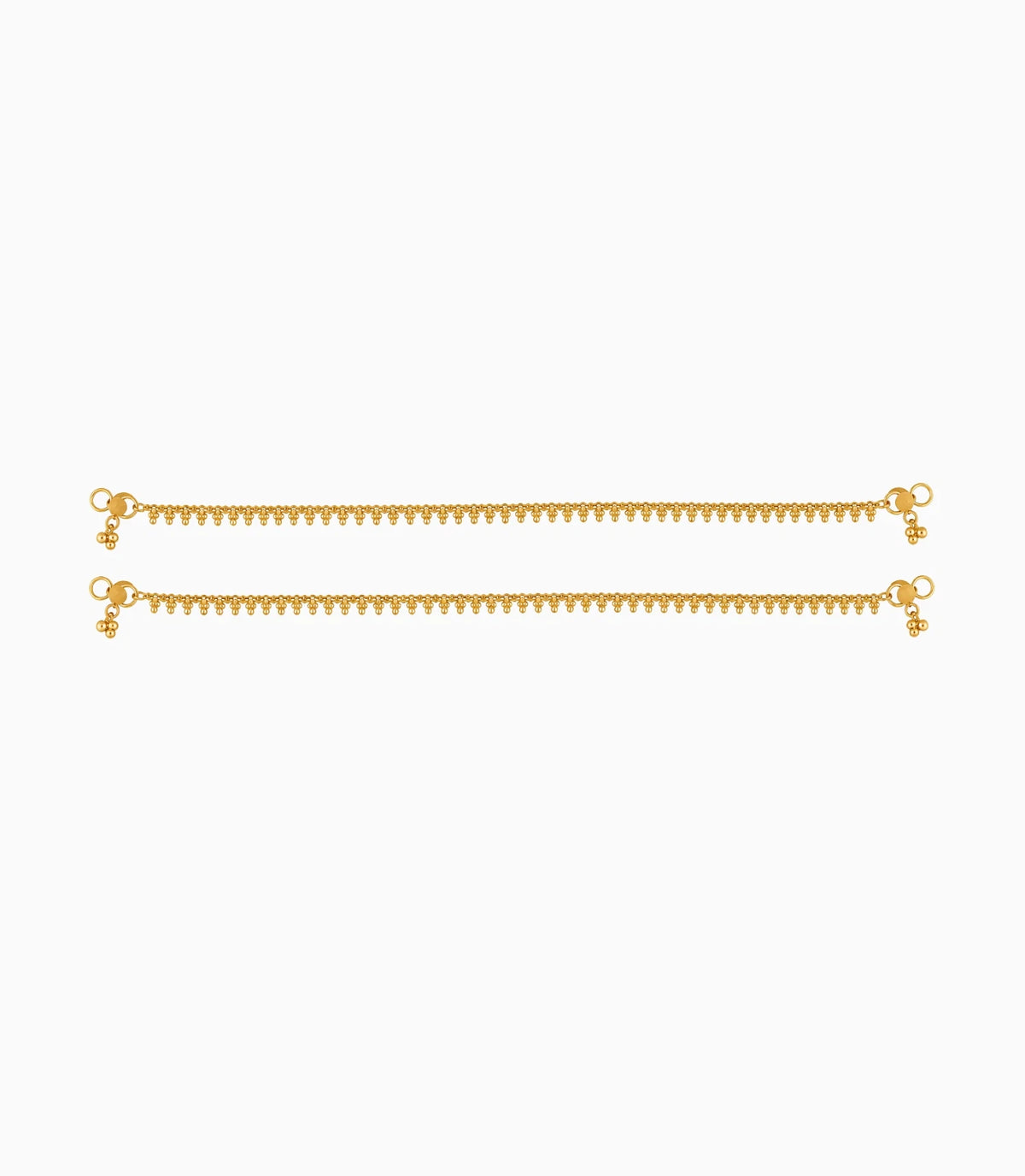 Gold Plated Everyday Minimal Anklet