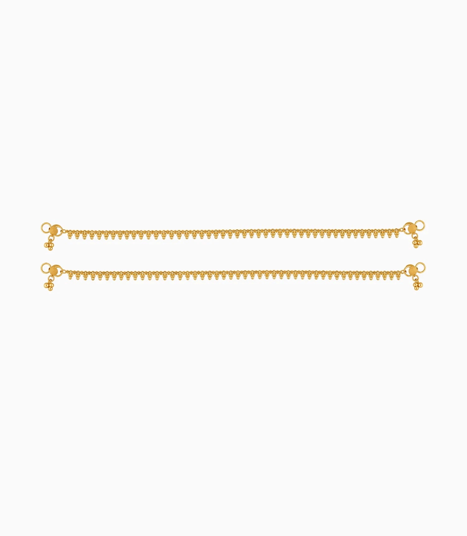 Gold Plated Everyday Minimal Anklet