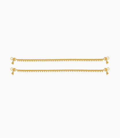 Gold Plated Everyday Minimal Anklet