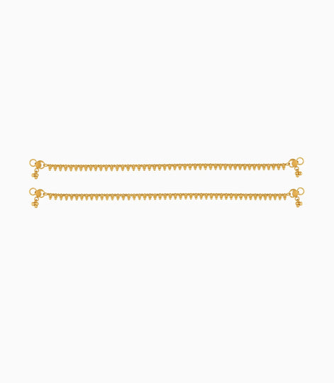 Gold Plated Everyday Minimal Anklet