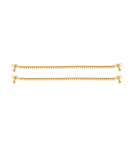 Gold Plated Everyday Minimal Anklet