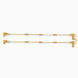 Gold Plated Everyday Ball Chain Anklet