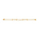 Gold Plated Everyday Chain Ball Anklet