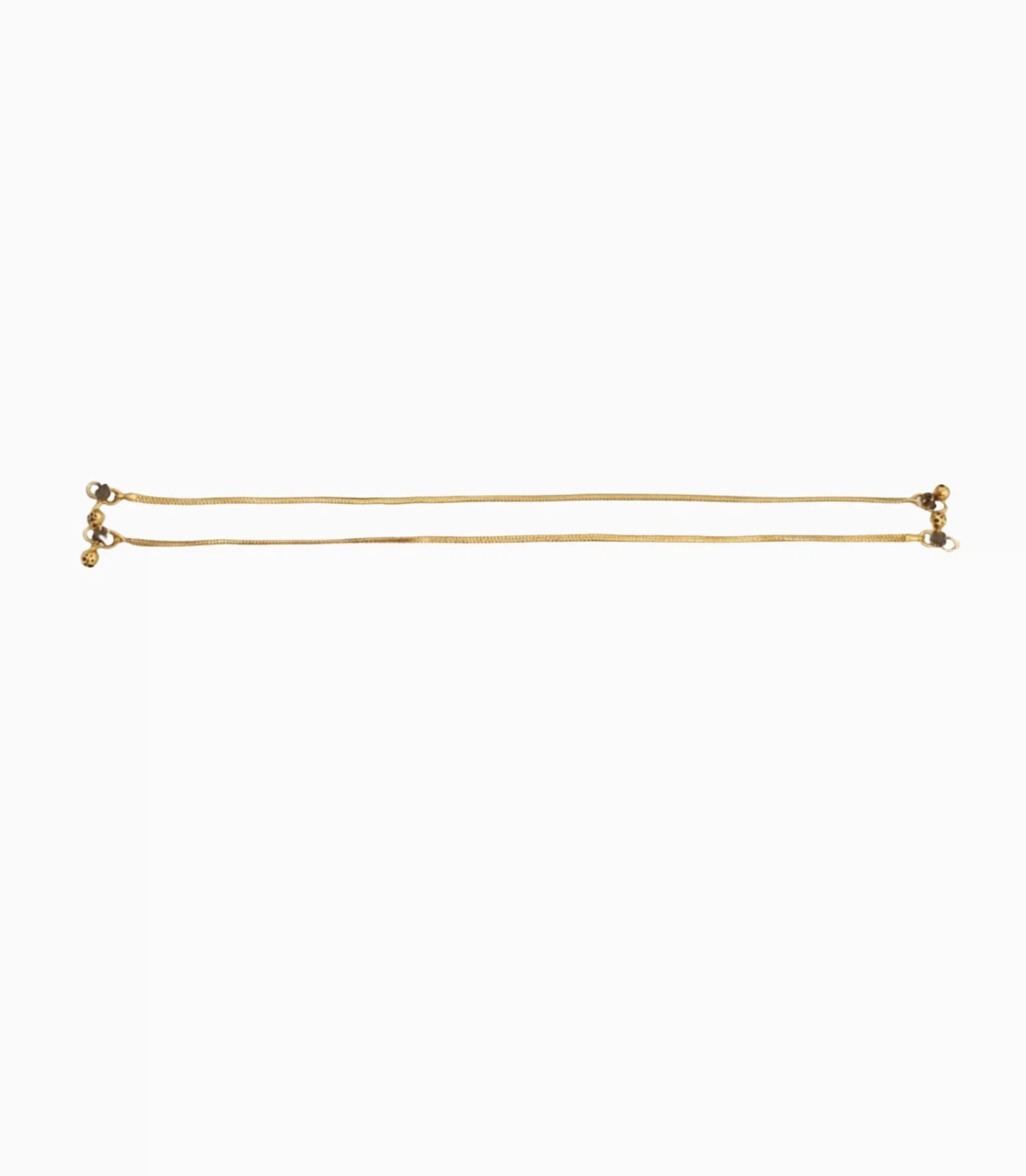 Gold Plated Everyday Mesh Chain Anklet