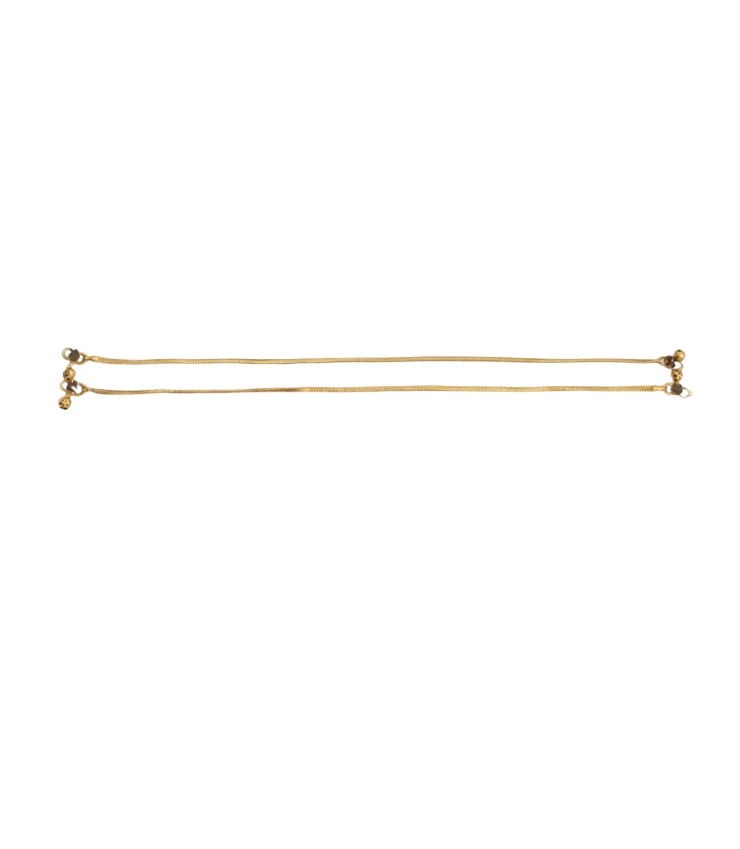 Gold Plated Everyday Mesh Chain Anklet