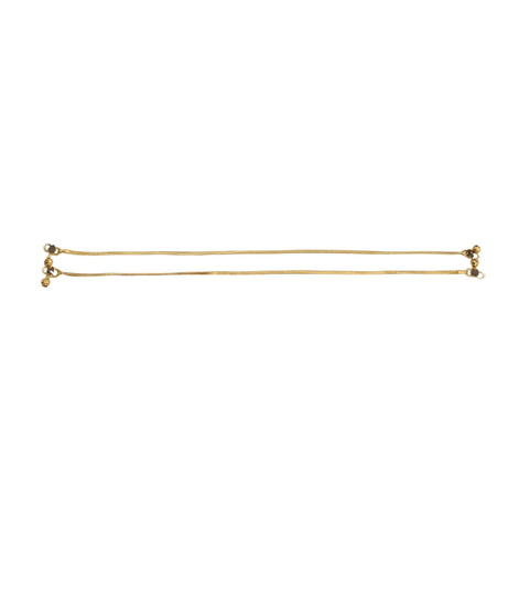 Gold Plated Everyday Mesh Chain Anklet