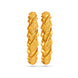 Gold Plated Festive Twisted Bangle Set