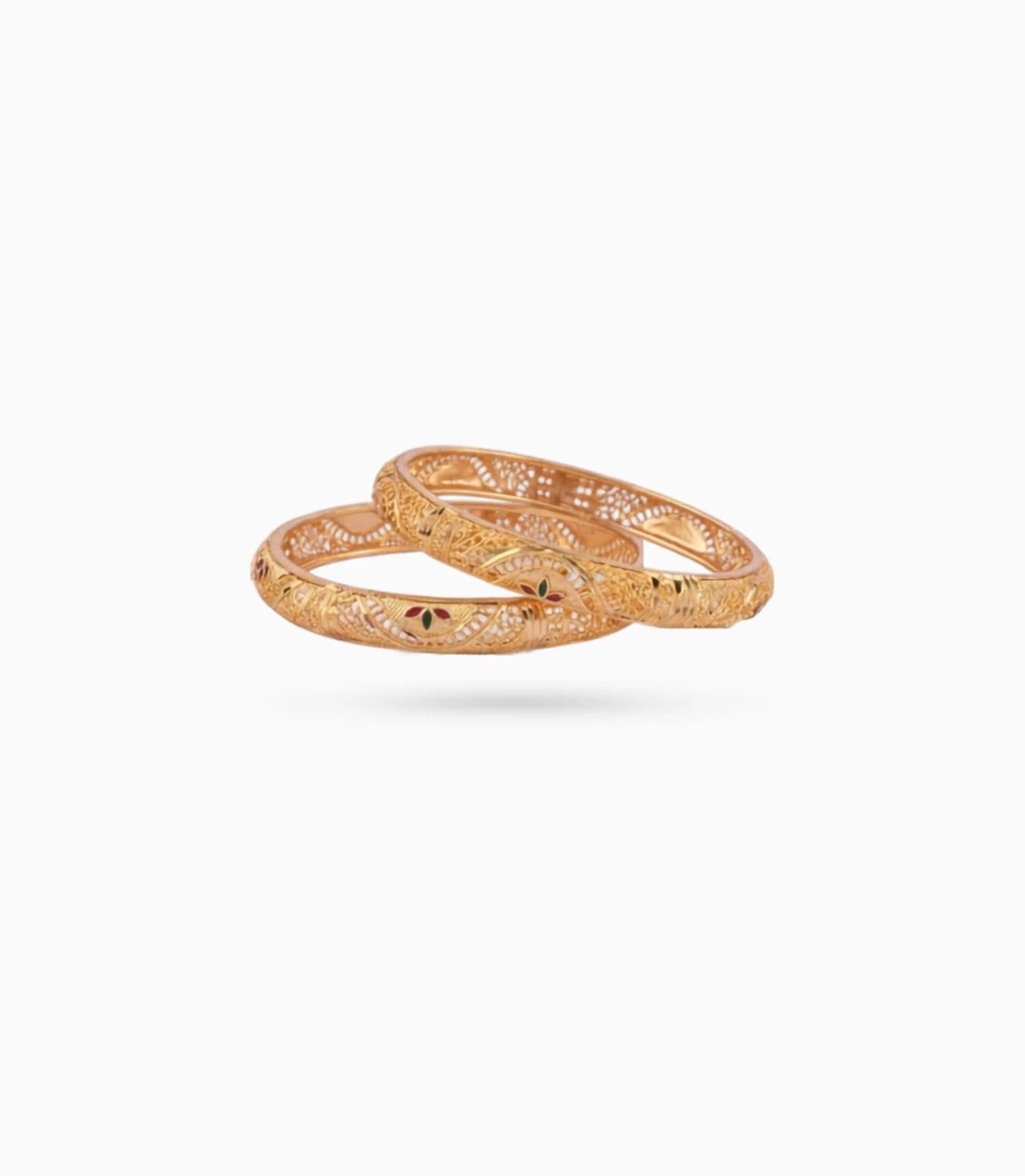 Gold Plated Popular Bangle Set