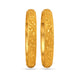 Gold Plated Simple Traditional Bangle Set