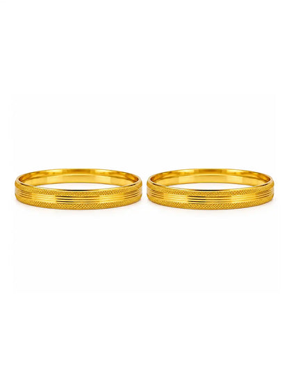 Gold Plated Smart Wear Bangle Set