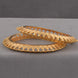 Gold Plated Refined Bangle Set
