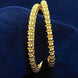 Gold Plated Beads Design Bangle Set