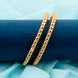 Gold Plated Beads Design Bangle Set