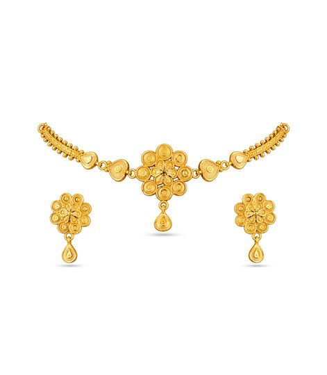 Gold Plated Refined Choker