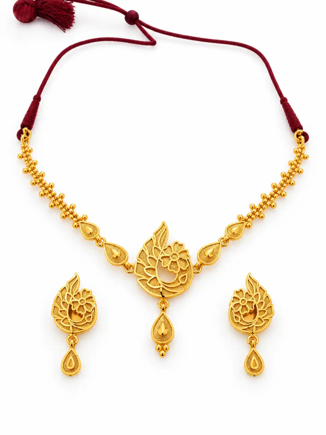 Gold Plated Trendy Choker