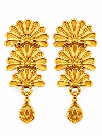 Gold Plated Festive Traditional Necklace Set