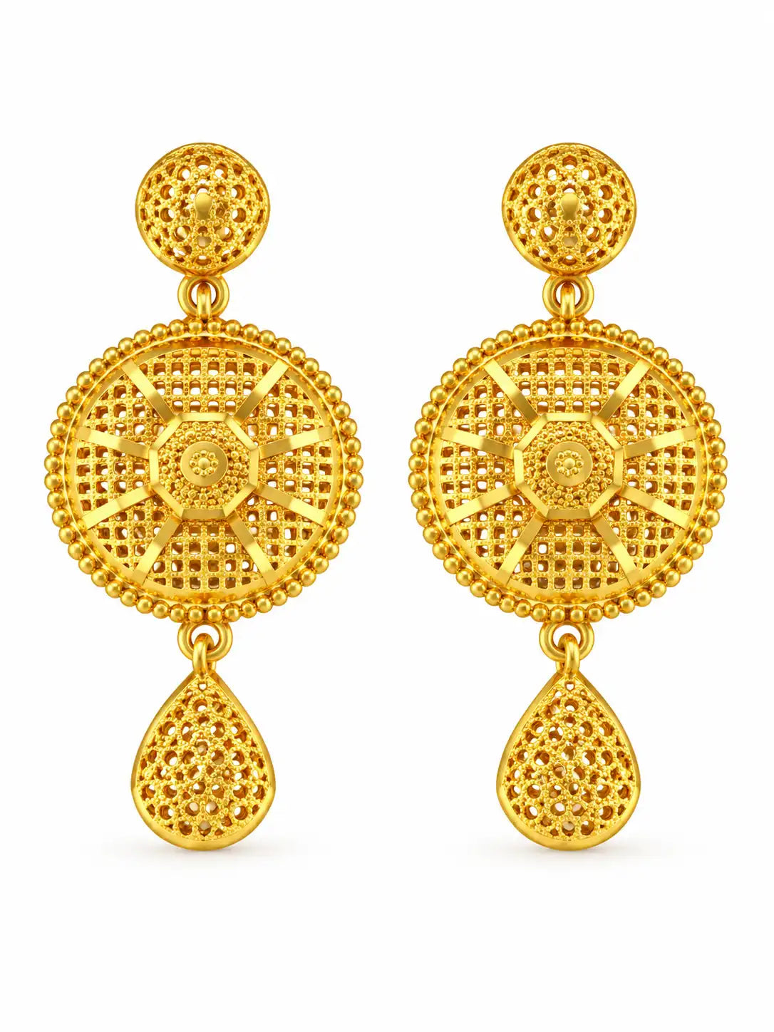Gold Plated Wedding Moon Crest Choker