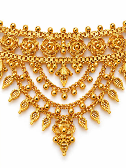 Gold Plated Designer Choker