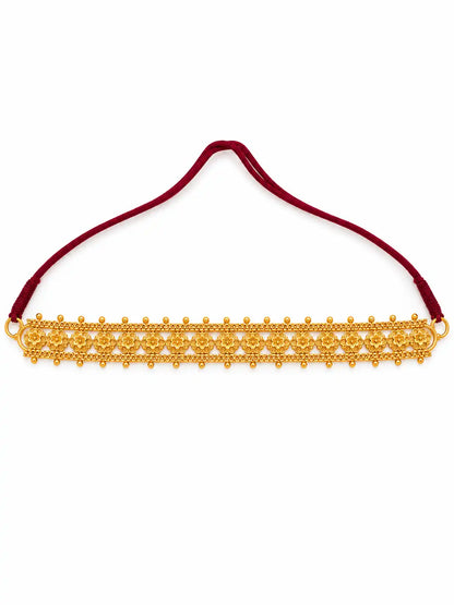 Gold Plated Delicate Floral Bloom Choker