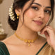 Gold Plated Delicate Floral Choker