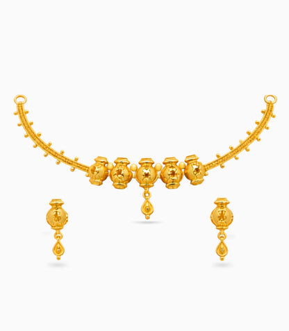 Gold Plated Lightweight Choker