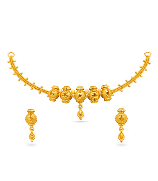 Gold Plated Lightweight Choker