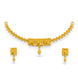 Gold Plated Square Block Choker