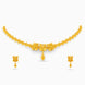 Gold Plated Tripple Floral Choker