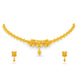 Gold Plated Tripple Floral Choker